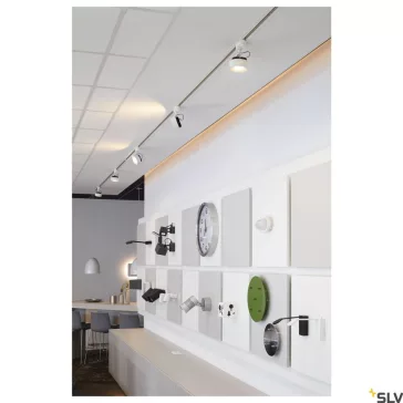   KALU TRACK QPAR111 fehér 13w 3000K 95° dimmelhető állítható LED spot lámpa 3 fázisú sínhez