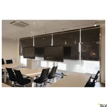   KALU TRACK QPAR111 fehér 13w 3000K 95° dimmelhető állítható LED spot lámpa 3 fázisú sínhez
