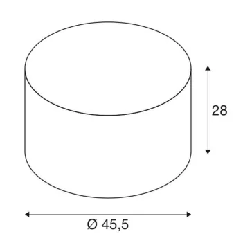 FENDA bézs 45cm átmérőjű lámpabúra
