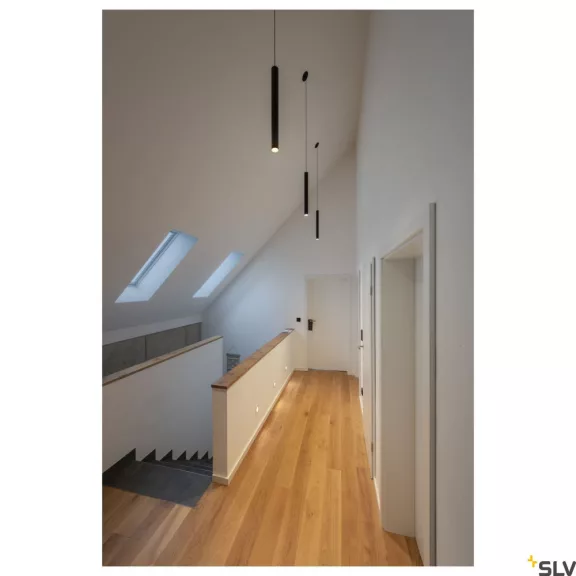 HELIA 30 fekete 7.5w 3000K 40° függesztett LED spot lámpa