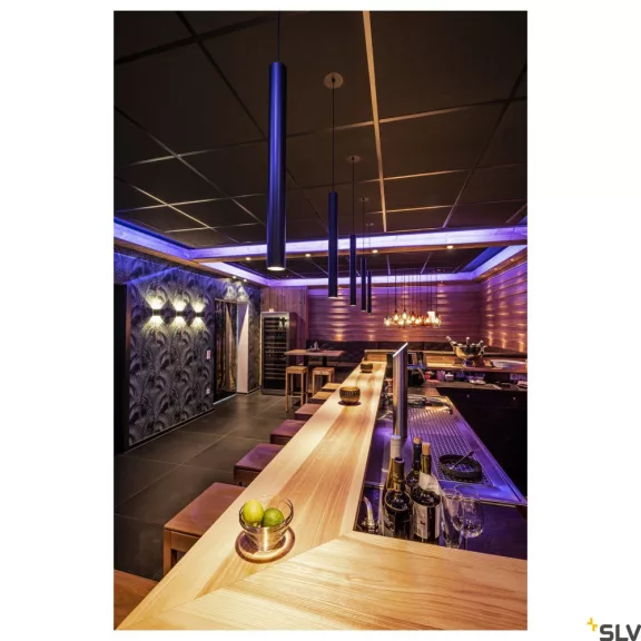 HELIA 30 fekete 7.5w 3000K 40° függesztett LED spot lámpa