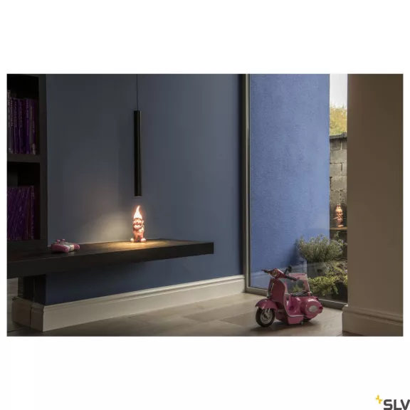 HELIA 40 fekete 9w 3000K 30° függesztett LED spot lámpa
