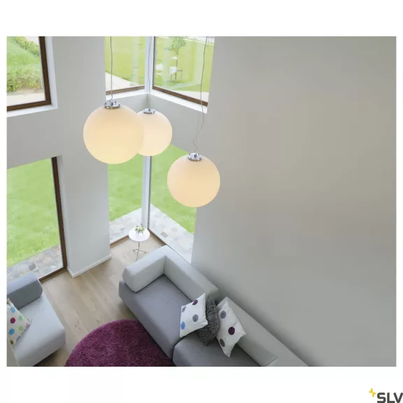 ROTOBALL 50 szürke E27 függesztett lámpa