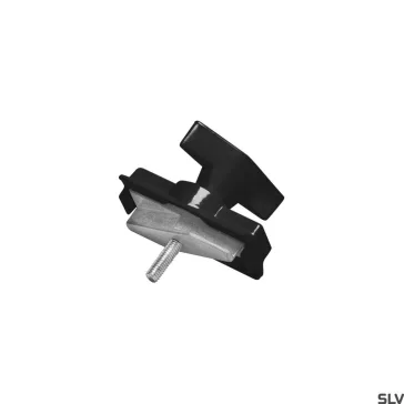   S-TRACK fekete rögzítő adapter huzalos lámpatestek függesztéséhez