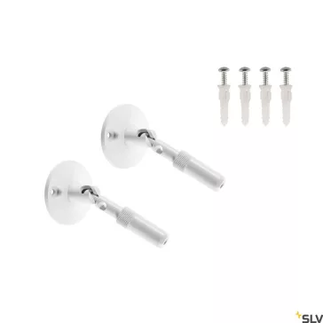 TENSEO fehér 2db 10cm-es fali sodrony rögzítő