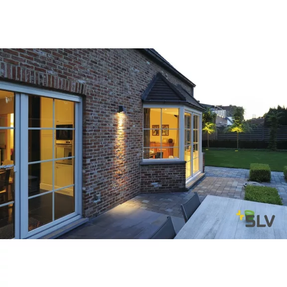 WALLYX antracit IP44 GU10 kültéri fali lámpa