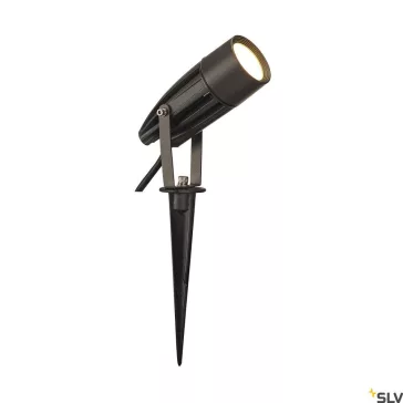  SYNA LED antracit IP55 9W 3000K leszúrható kültéri spot lámpa