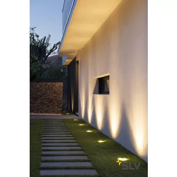   ROCCI 126 LED rozsdamentes acél IP67 8.6W 3000K négyszögletes kültéri talajba süllyeszthető lámpa
