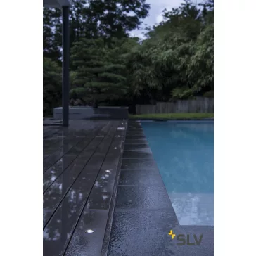   POWER TRAIL-LITE 42 LED rozsdamentes acél IP67 1W 3000K felületbe süllyeszthető útvonalvilágító lámpa