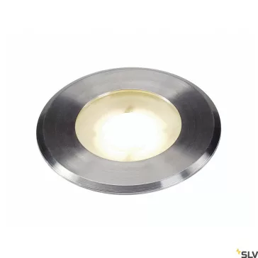   DASAR FLAT 80 rozsdamentes acél IP67 4W 3000K alacsony beépítésű útvonalmegvilágító LED lámpa