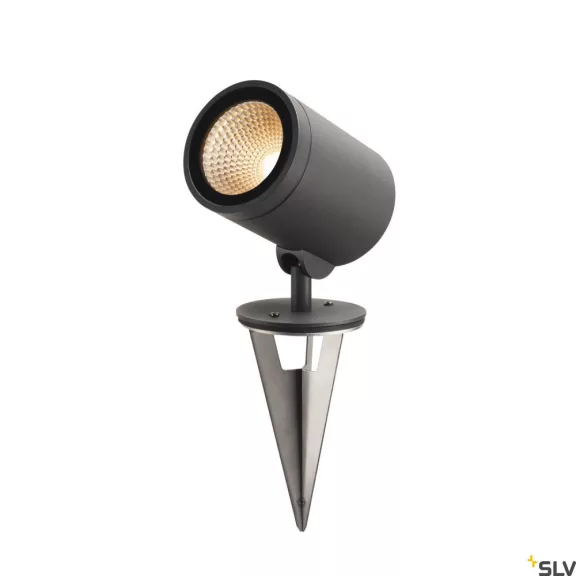 HELIA antracit IP55 17W 3000K dimmelhető univerzális kültéri LED spot lámpa