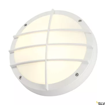   BULAN GRID fehér IP44 E27 kültéri fali és mennyezeti hajólámpa