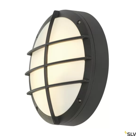 BULAN GRID antracit IP44 E27 kültéri fali és mennyezeti hajólámpa
