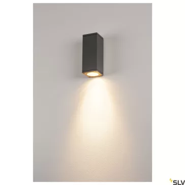 THEO WALL antracit IP44 GU10 kültéri fali lámpa