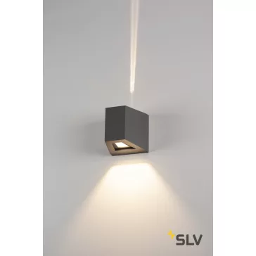   OUT BEAM antracit IP44 18W 2°fel-80°le kültéri projektoros homlokzatmegvilágító LED lámpa