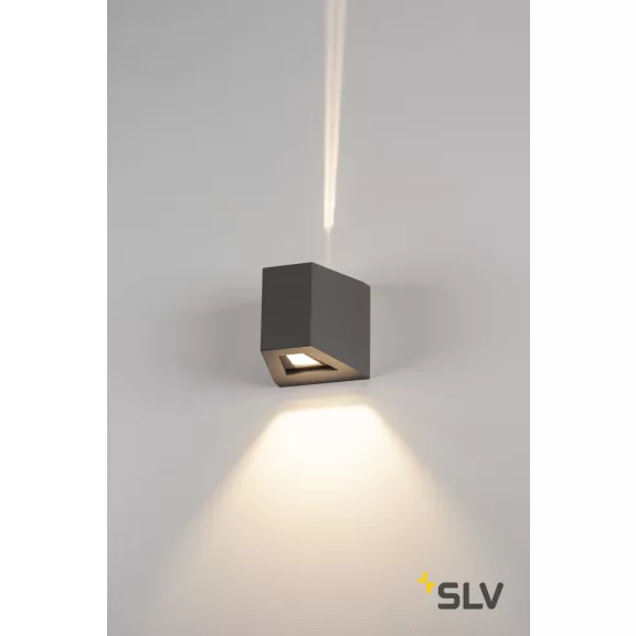 OUT BEAM antracit IP44 18W 2°fel-80°le kültéri projektoros homlokzatmegvilágító LED lámpa