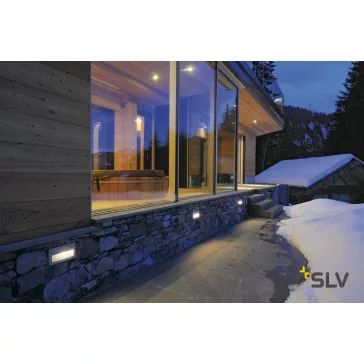   BRICK DOWNUNDER szürke IP44 18W 2°fel-80°le kültéri falba süllyeszthető LED lámpa