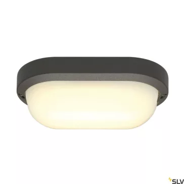   TERANG 2 LED antracit IP44 11W 3000K kültéri fali és mennyezeti lámpa
