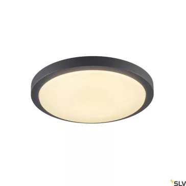   AINOS SENSOR antracit IP44 22W 3000K kültéri fali és mennyezeti mozgásérzékelős LED lámpa