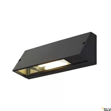 PEMA fekete IP65 E27 kültéri fali lámpa
