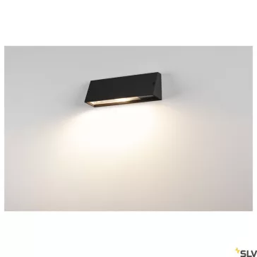 PEMA fekete IP65 E27 kültéri fali lámpa