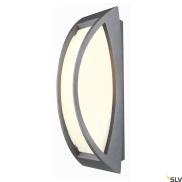 MERIDIAN 2 antracit IP54 E27 kültéri fali lámpa