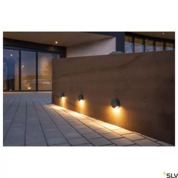 PEMA LED antracit IP44 4,7W 3000k kültéri fali lámpa