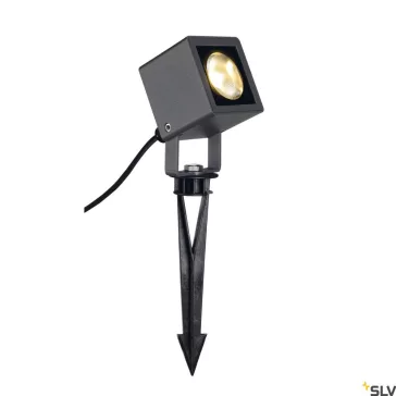   NAUTILUS antracit IP65 8.5W 3000K kültéri leszúrható kerti LED spot lámpa