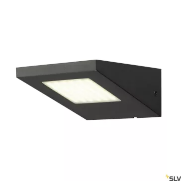 IPERI WALL antracit IP44 5W 4000K kültéri fali LED lámpa