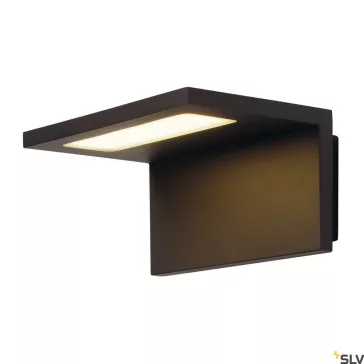   ANGOLUX WALL antracit IP44 7W 3000K kültéri fali LED lámpa