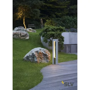 ARROCK ARC szürke-króm IP44 GU10 kültéri allólámpa