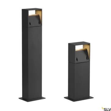 LOGS 40 antracit IP44 10W 3000K kültéri LED allólámpa