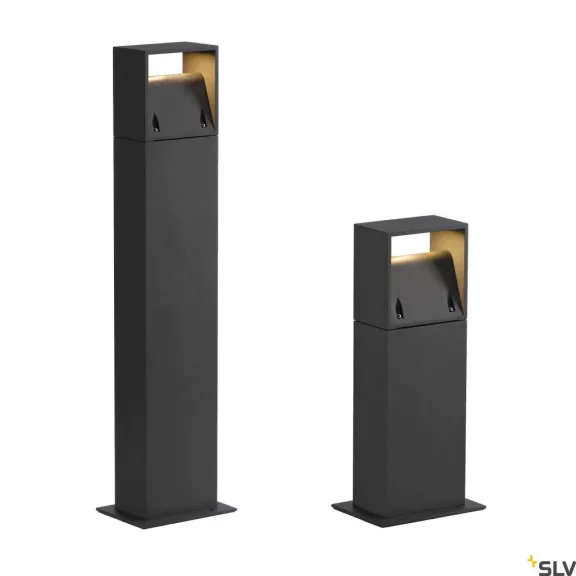 LOGS 40 antracit IP44 10W 3000K kültéri LED allólámpa