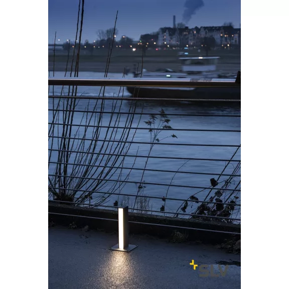 H-POL 36 SINGLE antracit IP55 9W 3000K kültéri LED allólámpa