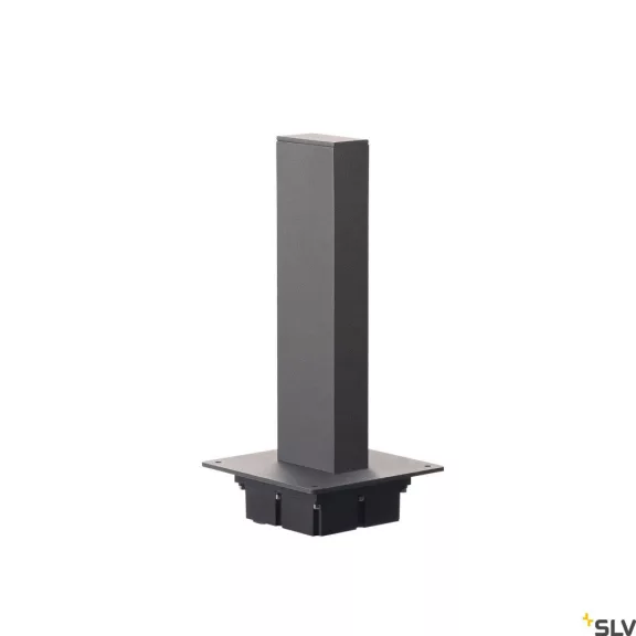 H-POL 36 SINGLE antracit IP55 9W 3000K kültéri LED allólámpa