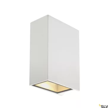 QUAD 2 XL fehér IP44 8.6W 3000K kültéri fali LED lámpa