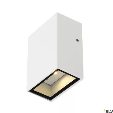QUAD 1 fehér IP44 4.6W 3000K kültéri fali LED lámpa