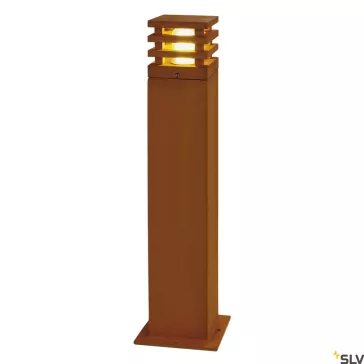   RUSTY SQUARE 70 corten acél IP55 9W 3000K kültéri LED allólámpa