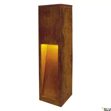   RUSTY SLOT 50 corten acél IP55 9W 3000K kültéri LED allólámpa