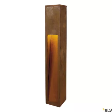   RUSTY SLOT 80 corten acél IP55 9W 3000K kültéri LED allólámpa