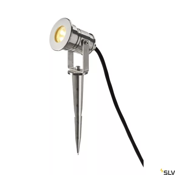 DASAR PROJECTOR rozsdamentes acél IP68 6.5W 3000K leszúrható kültéri LED reflektor
