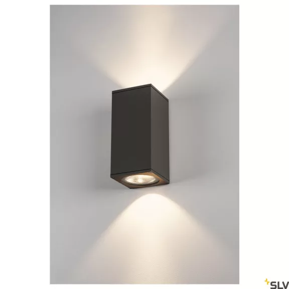 BIG THEO WALL LED antracit IP44 42W 3000K 24/24 ° kültéri fali lámpa