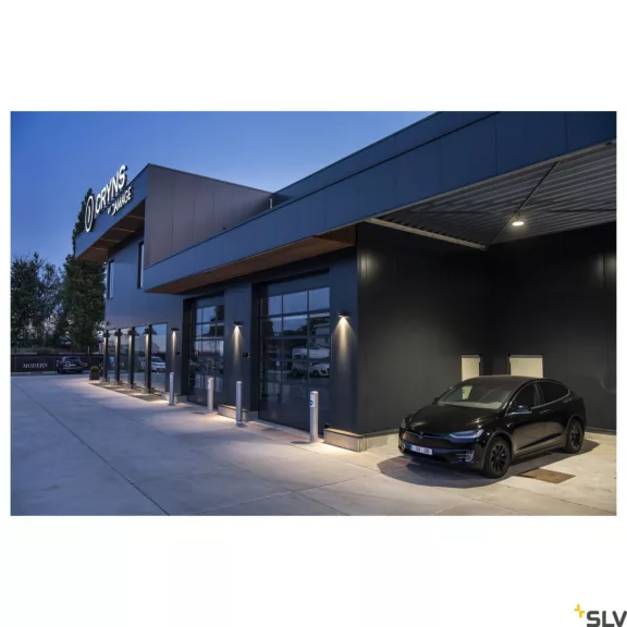 BIG THEO WALL LED antracit IP44 29W 3000K 24/2 ° aszimmetrikus fényű kültéri fali lámpa