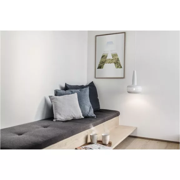 CLAVA fehér 22cm-es alumínium lámpabúra