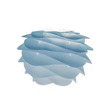 CARMINA MINI azúrkék 34cm-es lámpabúra