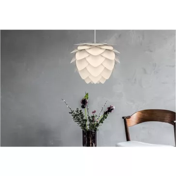 ALUVIA MINI gyöngyház 40cm-es alumínium lámpabúra