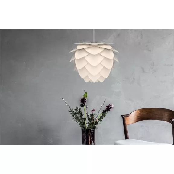 ALUVIA MINI gyöngyház 40cm-es alumínium lámpabúra
