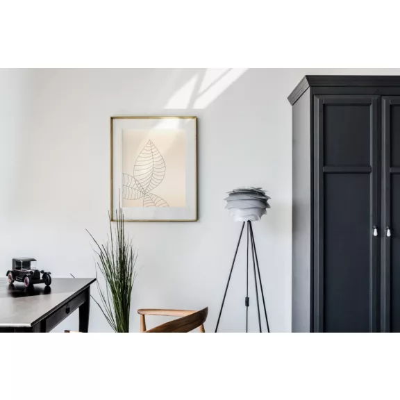 TRIPOD FLOOR fekete 110 cm magas abs-alumínium 3-ágú álló lámpa váz