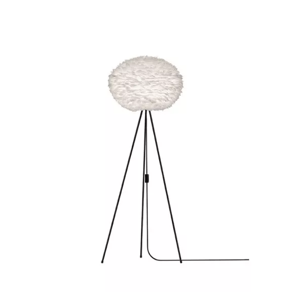 TRIPOD FLOOR fekete 110 cm magas abs-alumínium 3-ágú álló lámpa váz