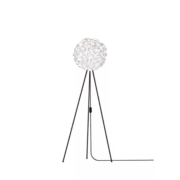 TRIPOD FLOOR fekete 110 cm magas abs-alumínium 3-ágú álló lámpa váz